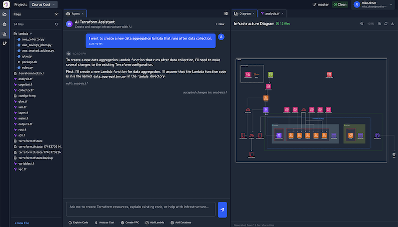 AI-Powered Infrastructure Development Platform
